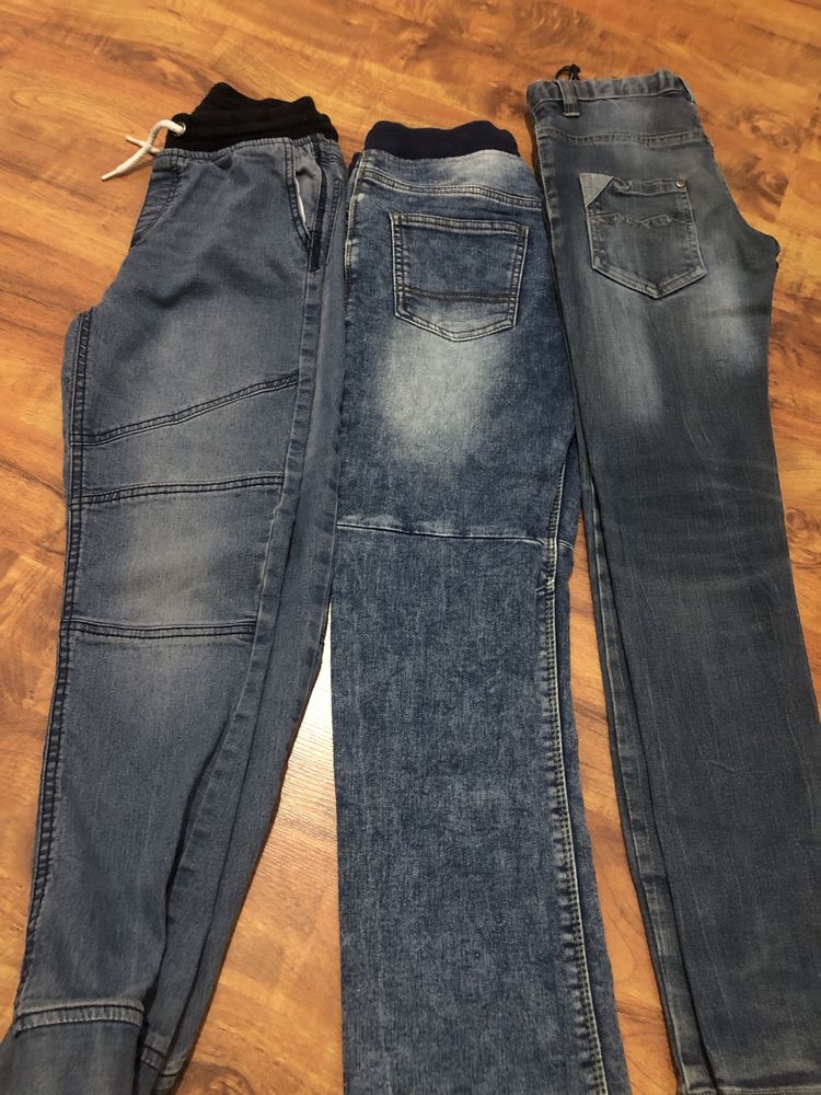 Spodnie jeans 134roz