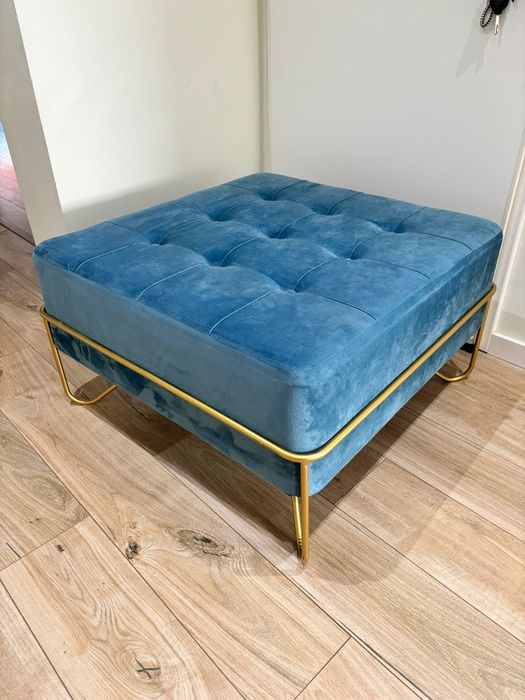 Banqueta azul turqueza