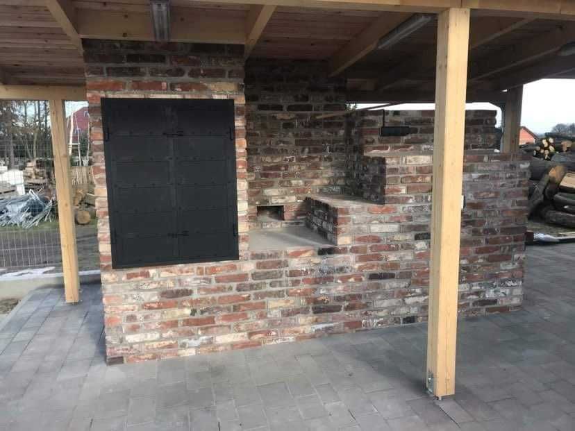 Płytki Klasyczne, ze środka cegły, płytki gładkie, ze starej cegły