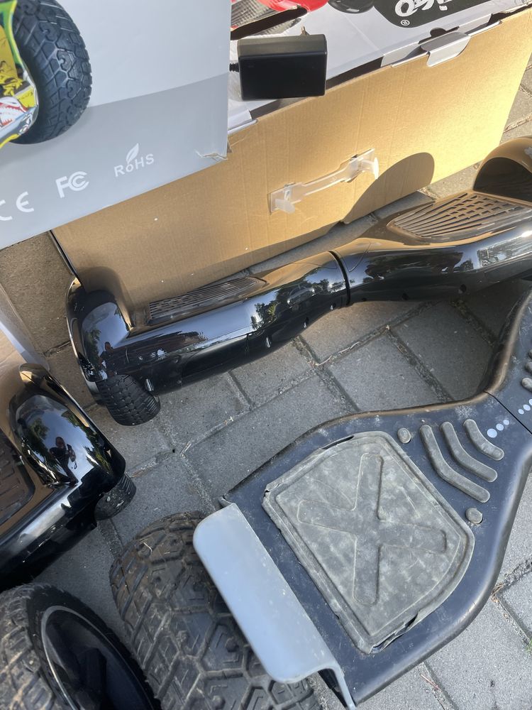 Zestaw desek hoverboard e-Zigo na czesci do sprawdzenia