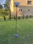 Lampa stojaca. Czarna. 173 cm. Zarówki.
