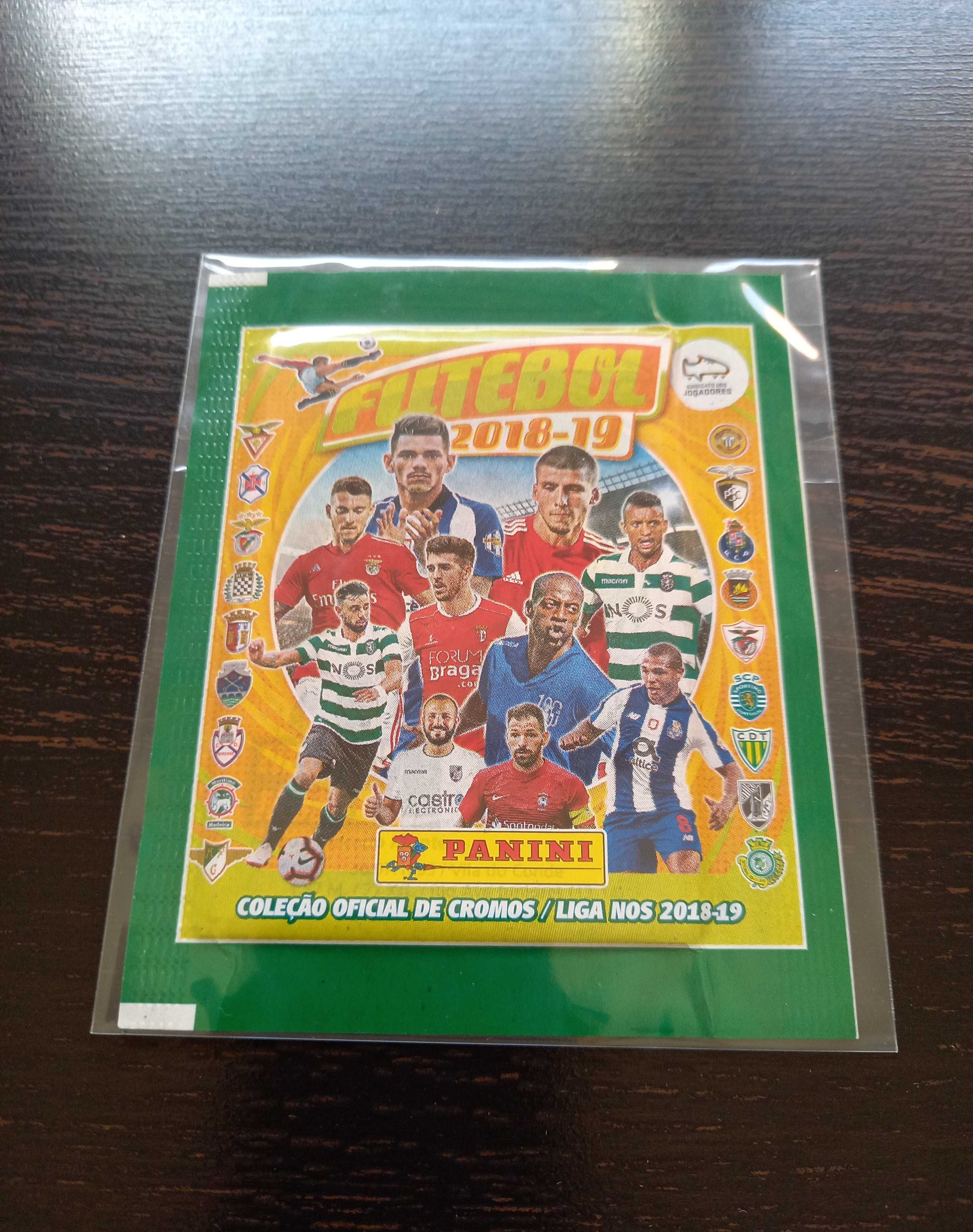 Blisters de 10 saquetas cromos Liga Nos Futebol 2018-19 da Panini