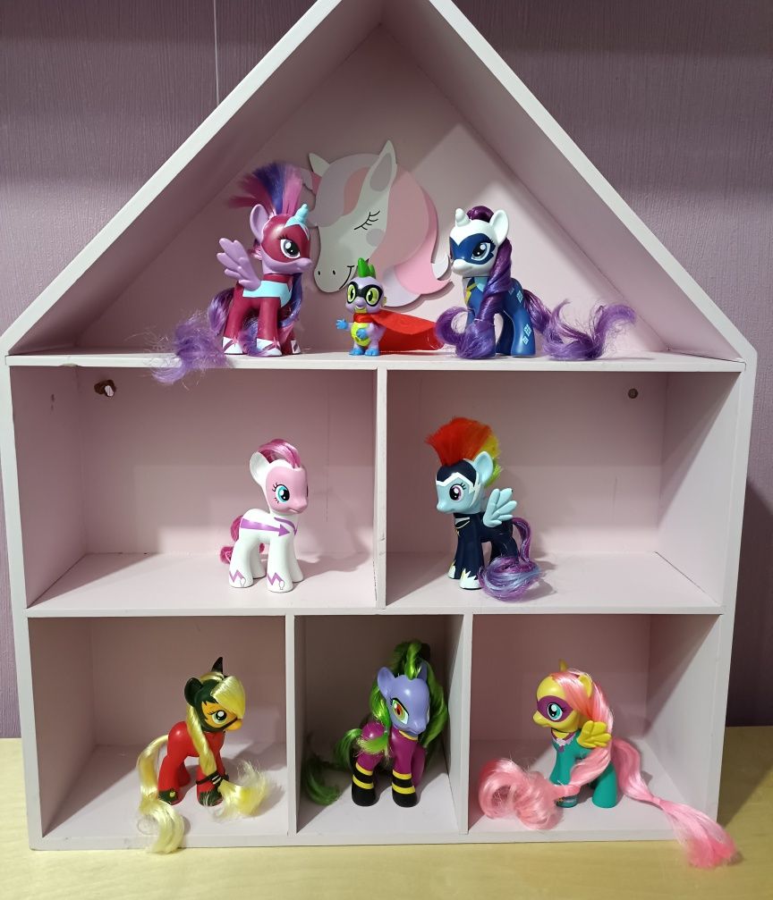 My Little Pony cała kolekcja Power Ponies G4 Hasbro MLP