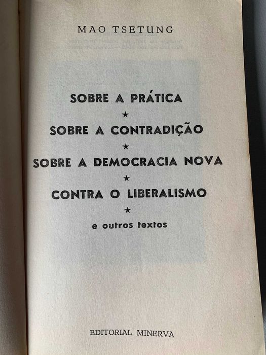 Sobre a Prática, Sobre a Contradição e outros textos
