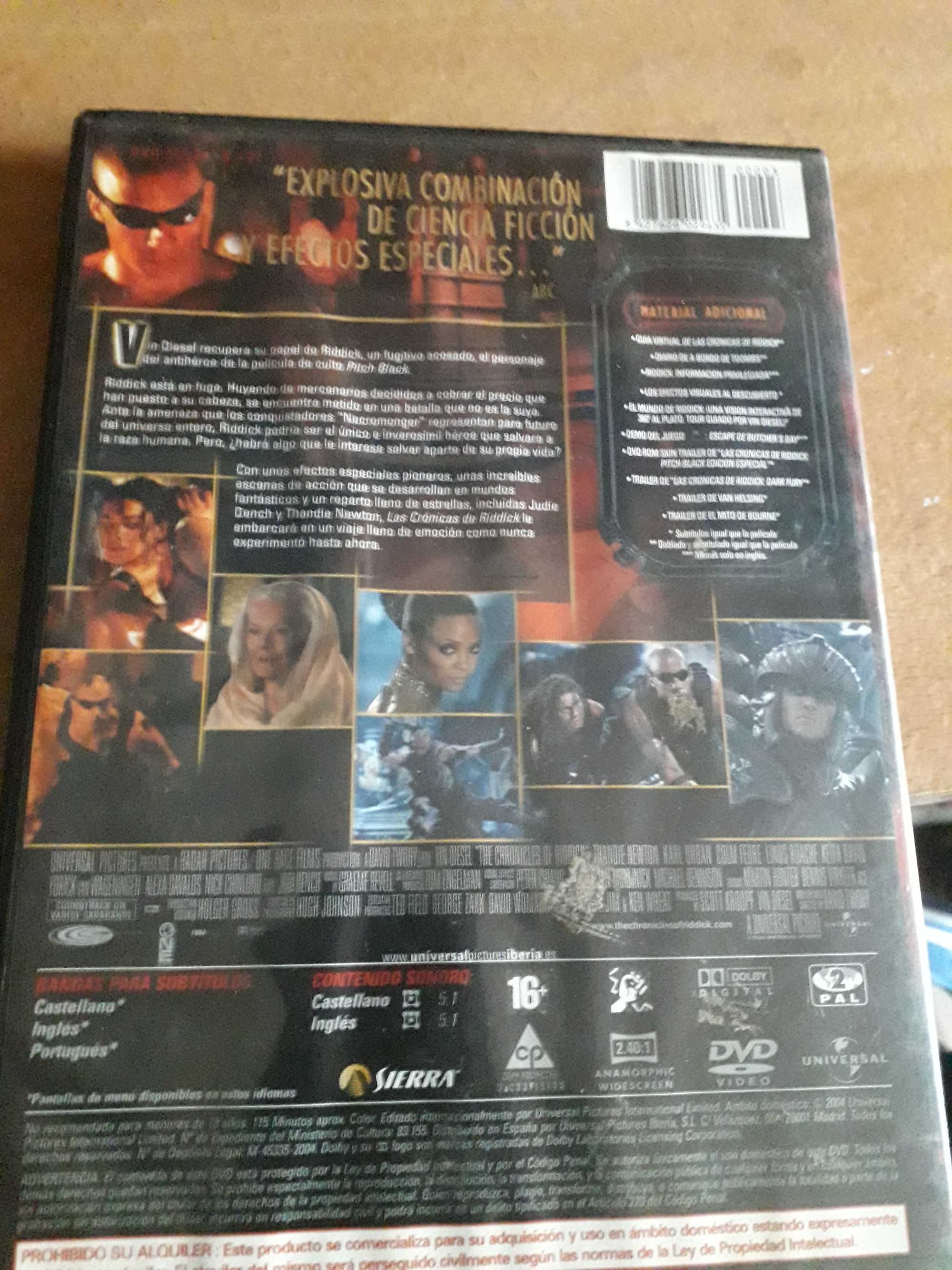 Vin diesel ``Las cronicas de riddick´´CD