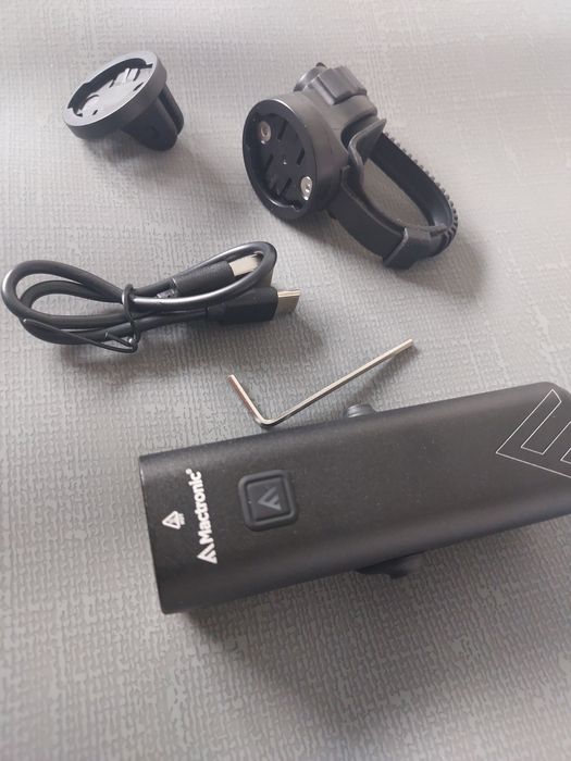 Przednia lampa rowerowa Mactronic wodoszczelna odporna na upadki bike