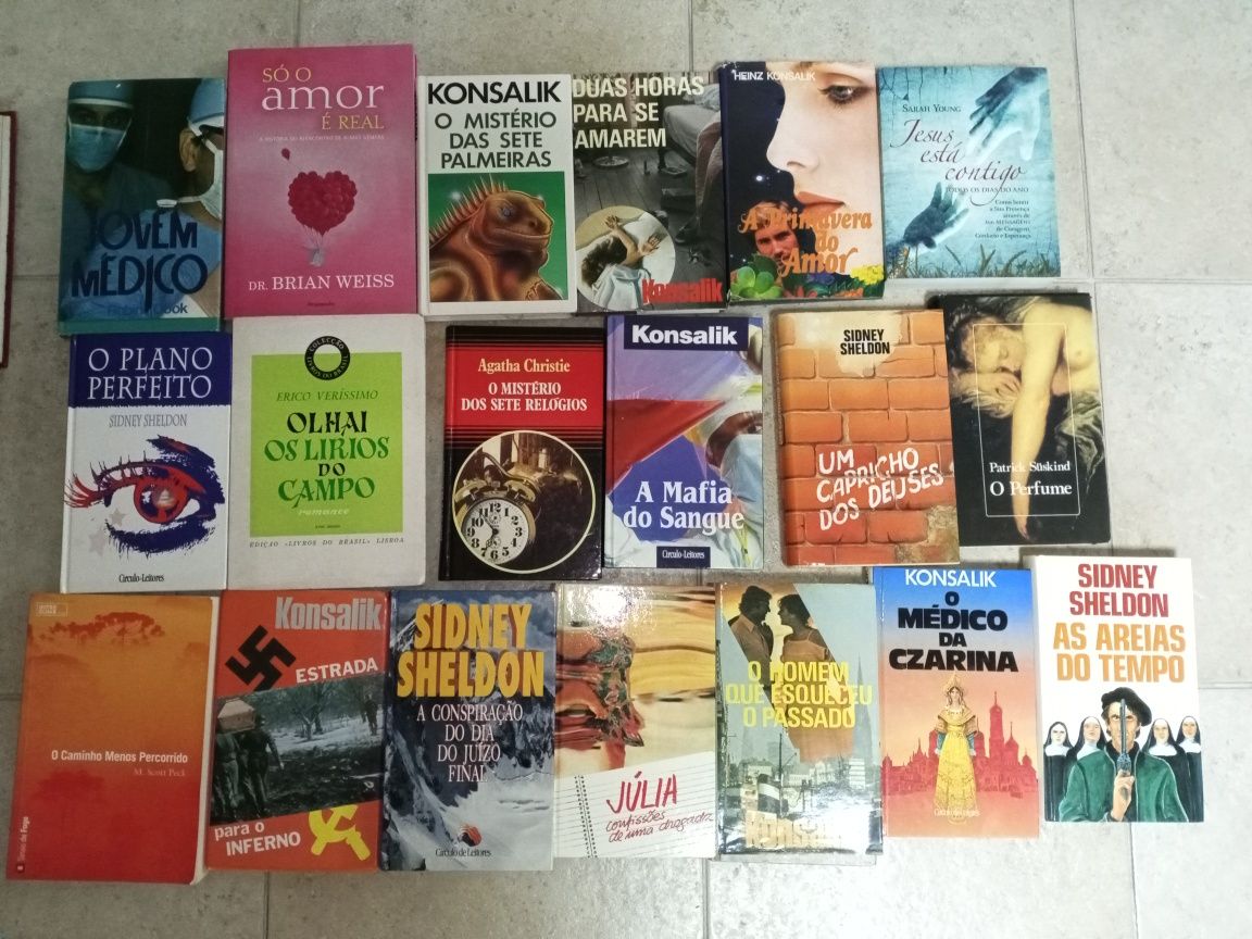 Lote livros variados autores conhecidos