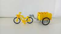 Lego Friends 4719c02 rower z przyczepką, żółty