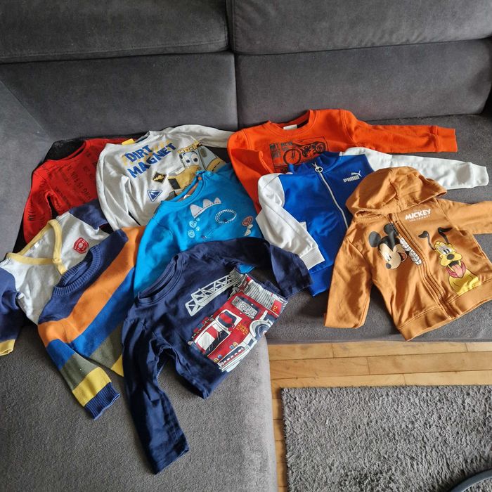 Paka ubranka dla chłopca od 80 do 98