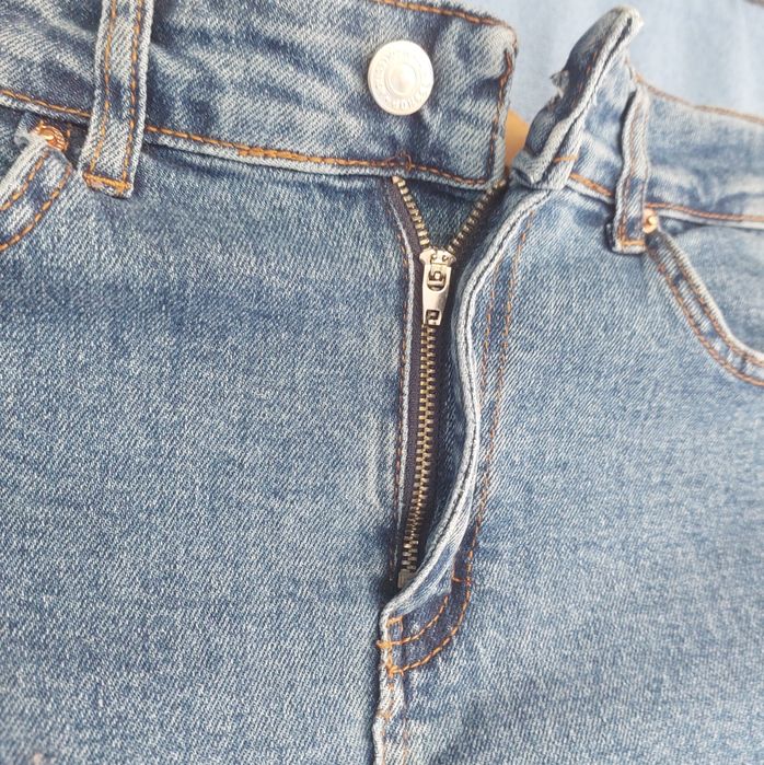 Юбка жіноча джинсова довга