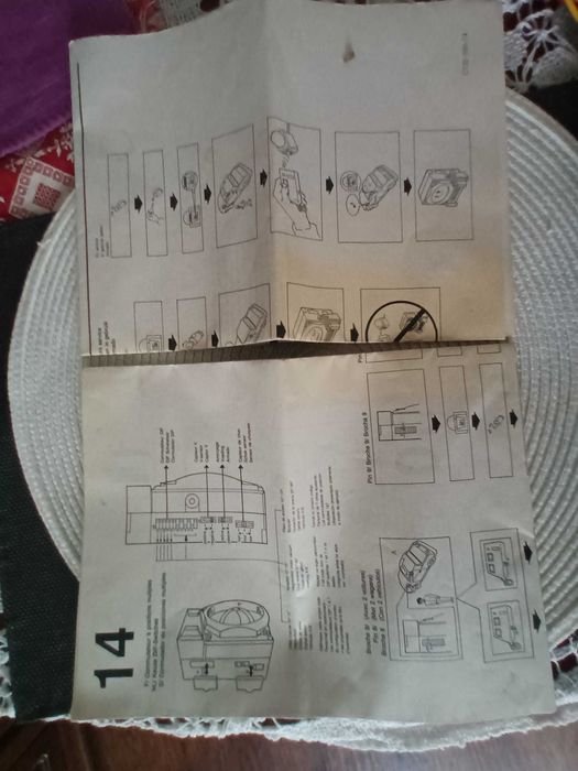 Stary alarm samochodowy EQUUS 5040 vintage PRL Made inTaiwan Nowa Cena