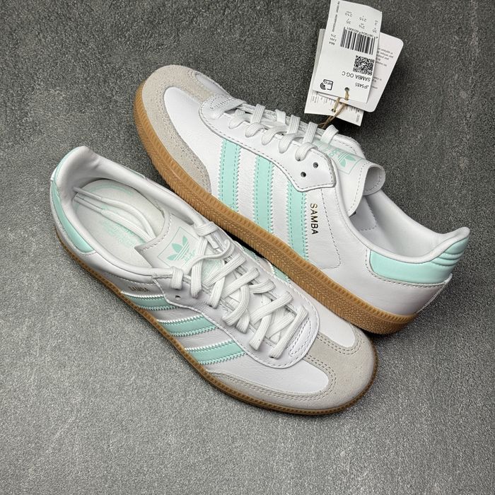 35р.ОРИГІНАЛ 100% Шкіряні кросівки адідас Adidas Samba JO5485