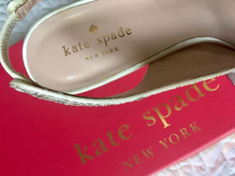 Szpilki luksusowej marki Kate Spade by NY