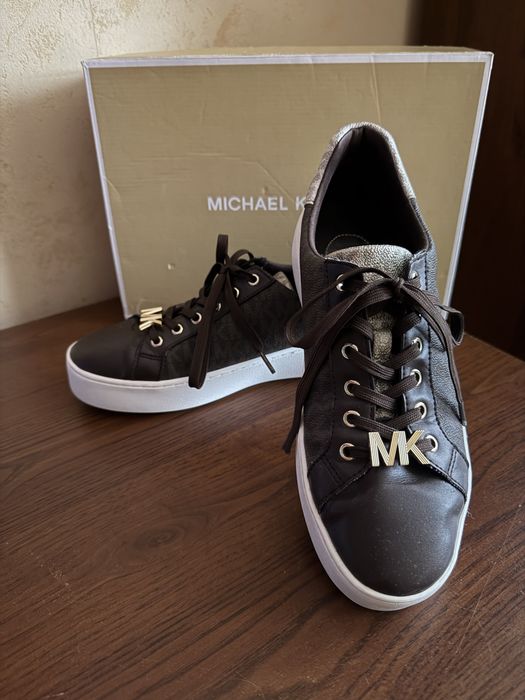 Michael Cors ОРИГИНАЛ кеды коричневые, размер 39