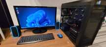 Gamingowy PC i5-4x3.6GHz/FullHD_24"/GTX1660_6GB/16GB_Ram/SSD+HDD