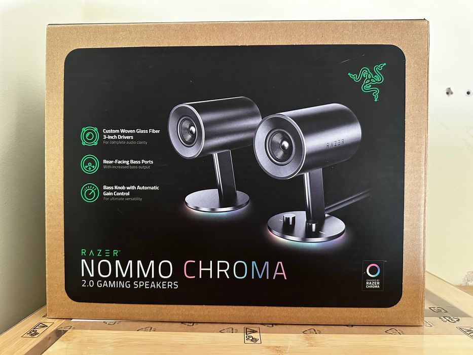 Colunas Razer Nommo Chroma