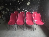 Krzesła vertex Miroslav Navratil 60 lata Vintage design Czechosłowacja