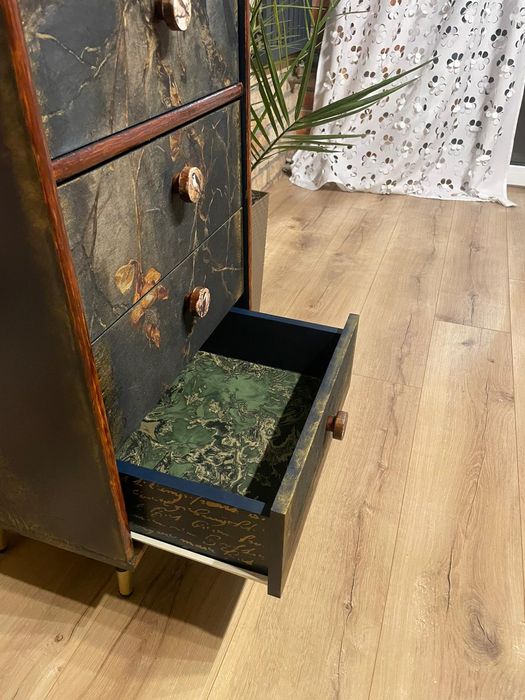 Komoda po całkowitej stylizacje