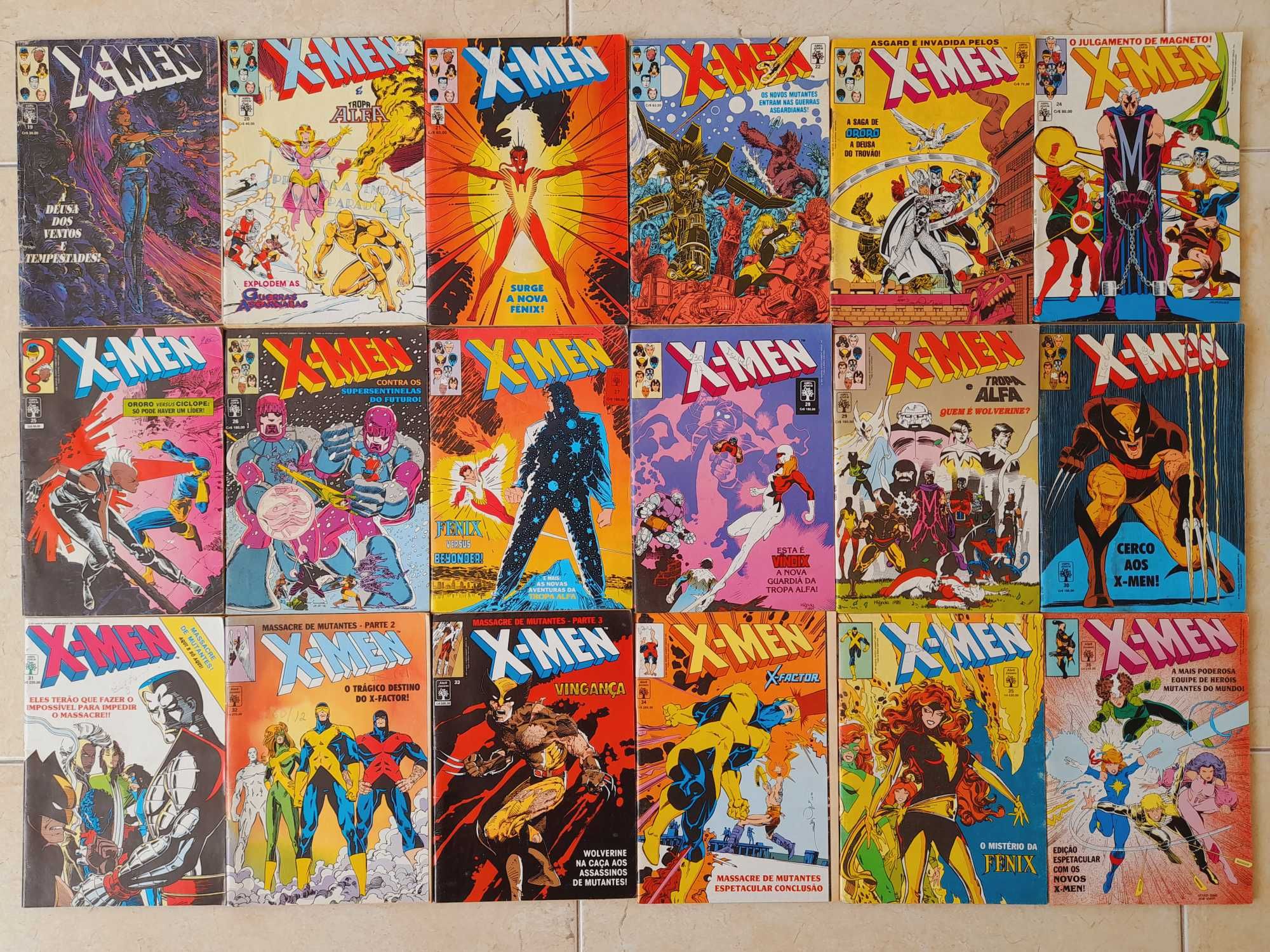 X-Men 1 a 70 (Abril)