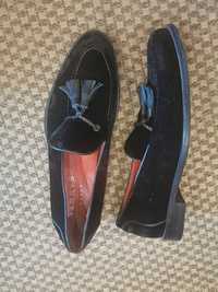 Туфли Harrys of London Shelley Velvet Loafers