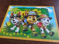 Puzzle paw patrol 4 in 1
