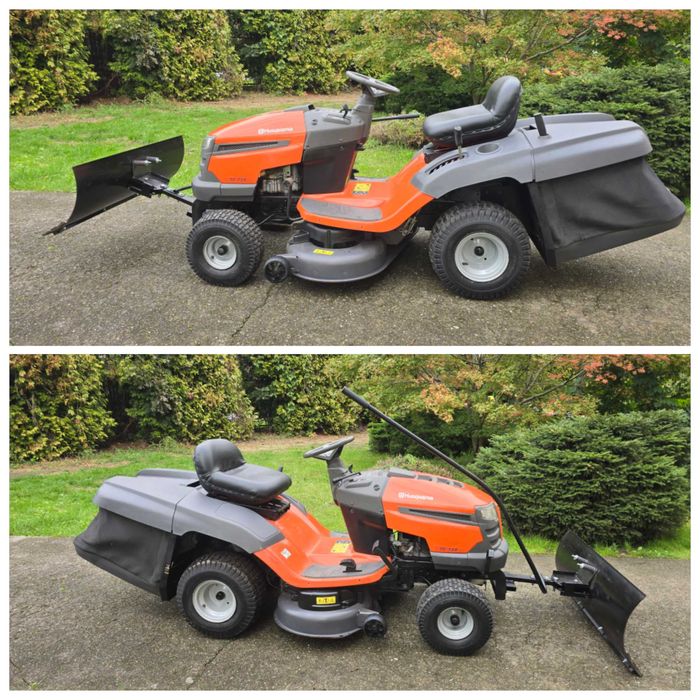 Traktorek kosiarka Husqvarna 15.5KM B&S Hydro Super Stan+ PŁUG POLECAM