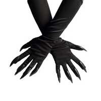 Rękawiczki wiedźmy pazury Nowe przebranie halloween kostium
