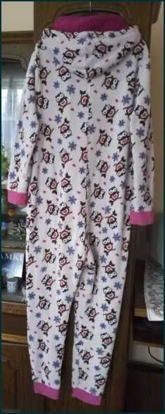 Onesie Kigurumi świąteczne w sowy Miss Fiori