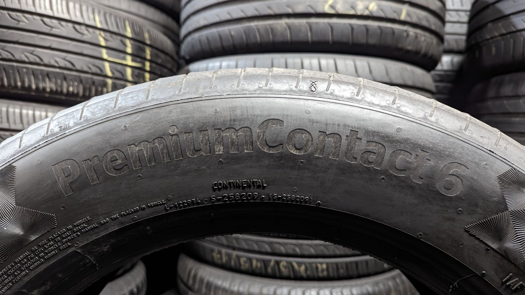 Шина 235/55 R 17 Continental PremiumContact 6. Одне колесо. Розпаровка