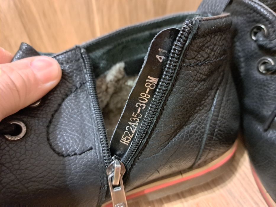 Ботинки зимние на цигейке. Miratti. Туфли. Кожа.