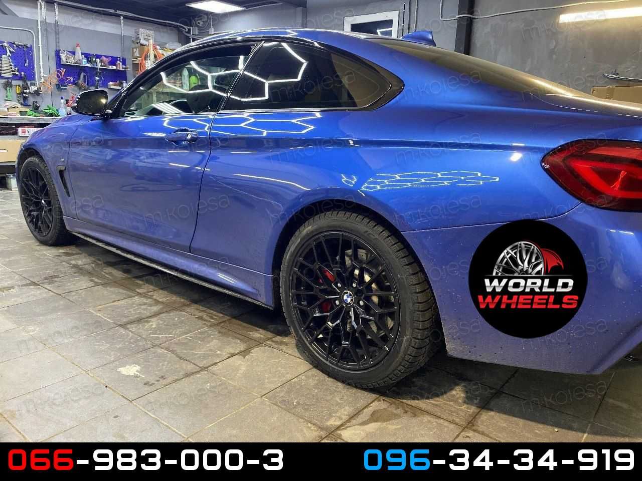 Диски R19 5x120 BMW F30 F06 F07 F25 F15 F10 E53 разноширокие
