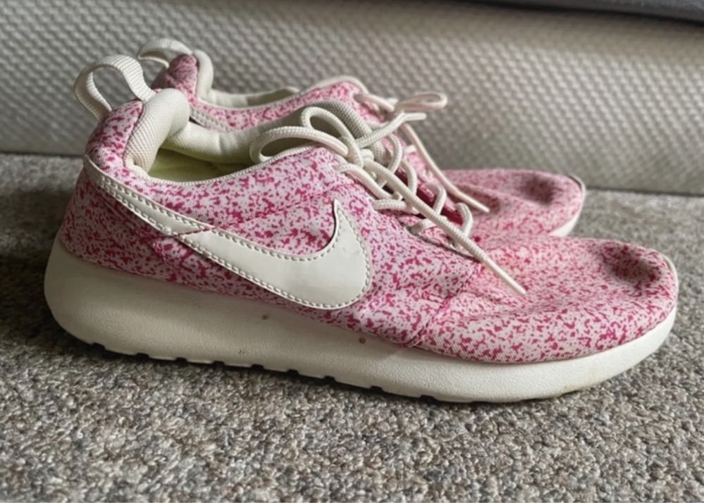 Buty Nike roshe run rózowe 38