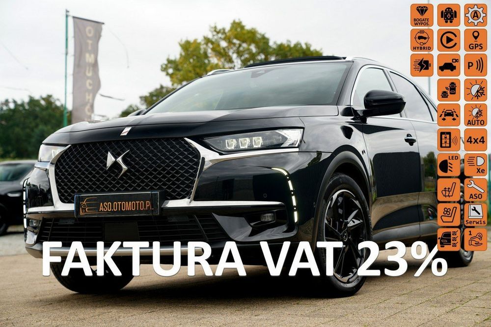 DS Automobiles DS 7 Crossback OPERA masaze FUL LED skóra EL.KLAPA panorama ACC wentylacja 4X4 max