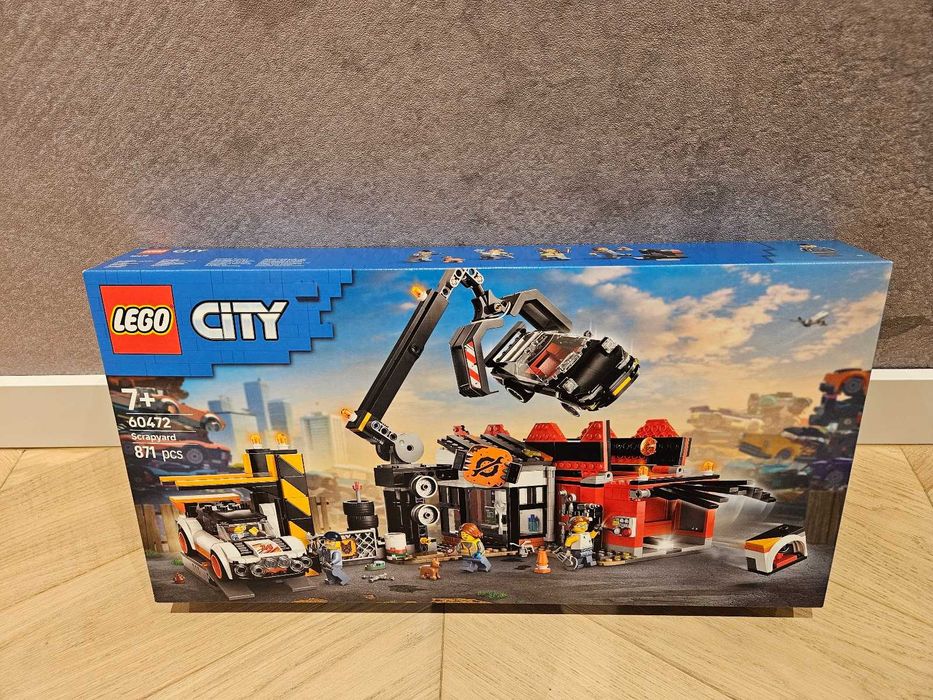 [NOWY] LEGO 60472 City - Złomowisko z samochodami