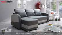 Narożnik Sofa Fox mały, 230x140. Na WYMIAR. Bonell. Automat. 2xpojemni