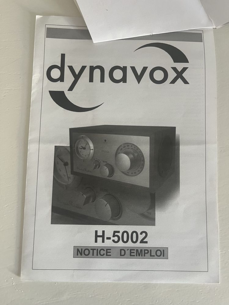 Radio Dynavox vintage