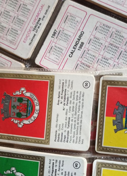 Calendários de coleção