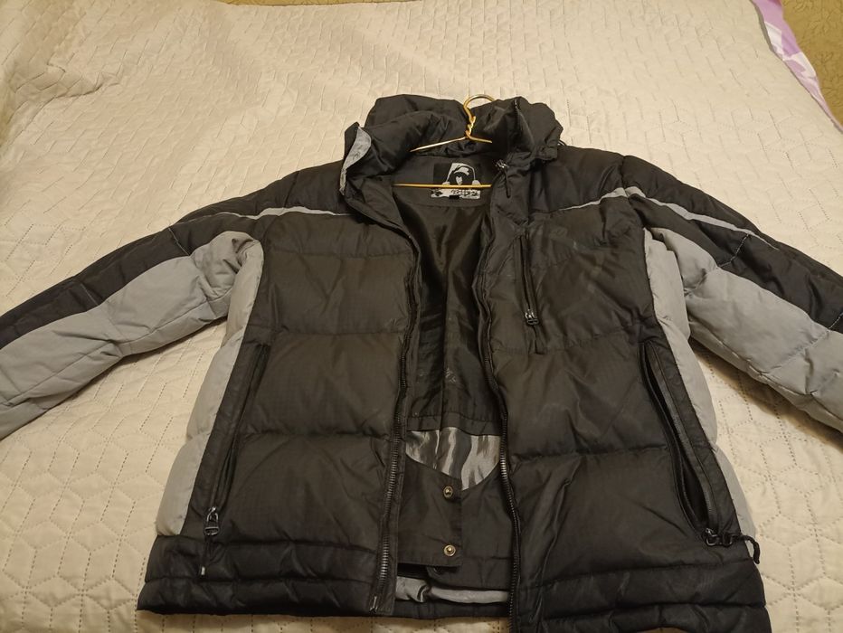 Пуховик чоловічий чорний