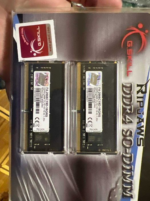 G.Skill Ripjaws SO‑DIMM DDR4 16 GB