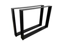 Nogi metalowe INDUSTRIAL LOFT do stolika 50x45cm 6x2cm 2sztuki