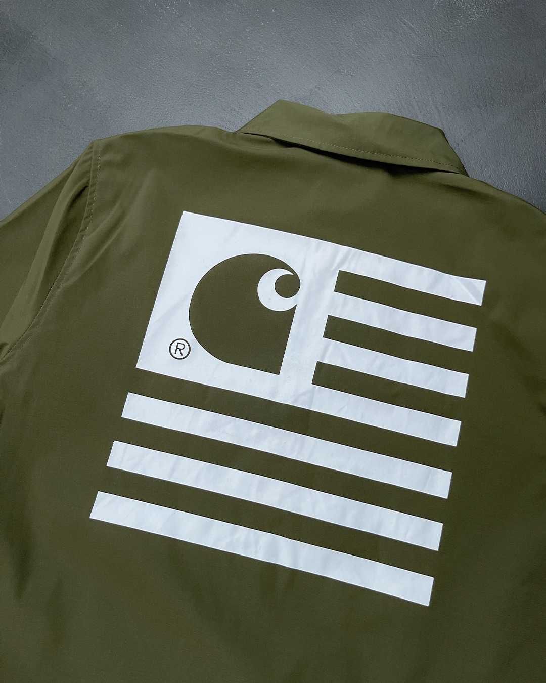 Куртка Carhartt WIP State Pile Coach Jacket Olive