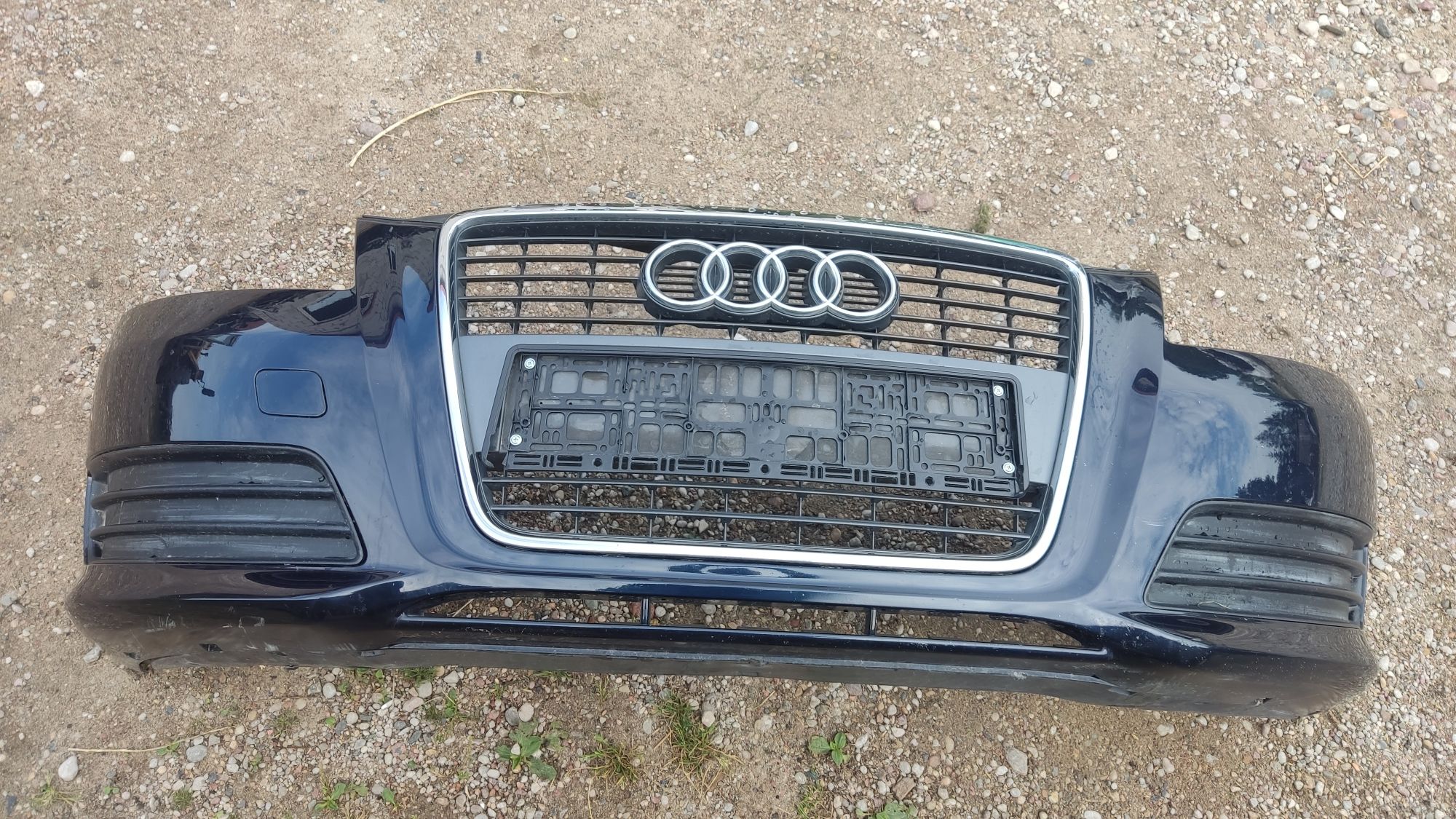 Zderzak przedni przód kompletny audi a3 8p lift lz5a
