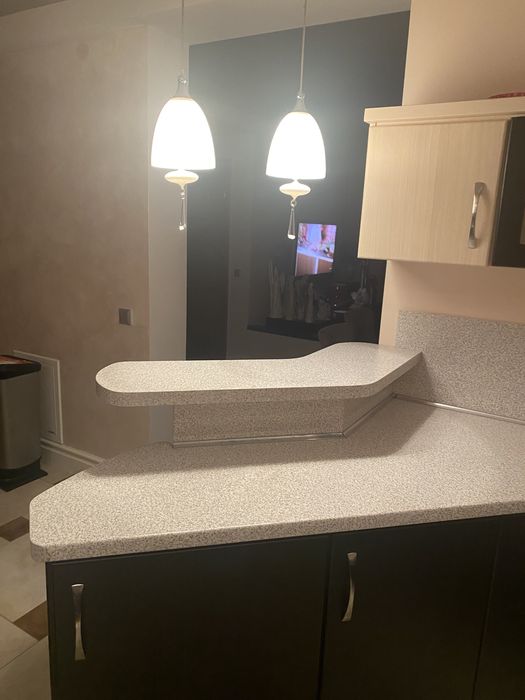 Meble kuchenne dwukolorowe