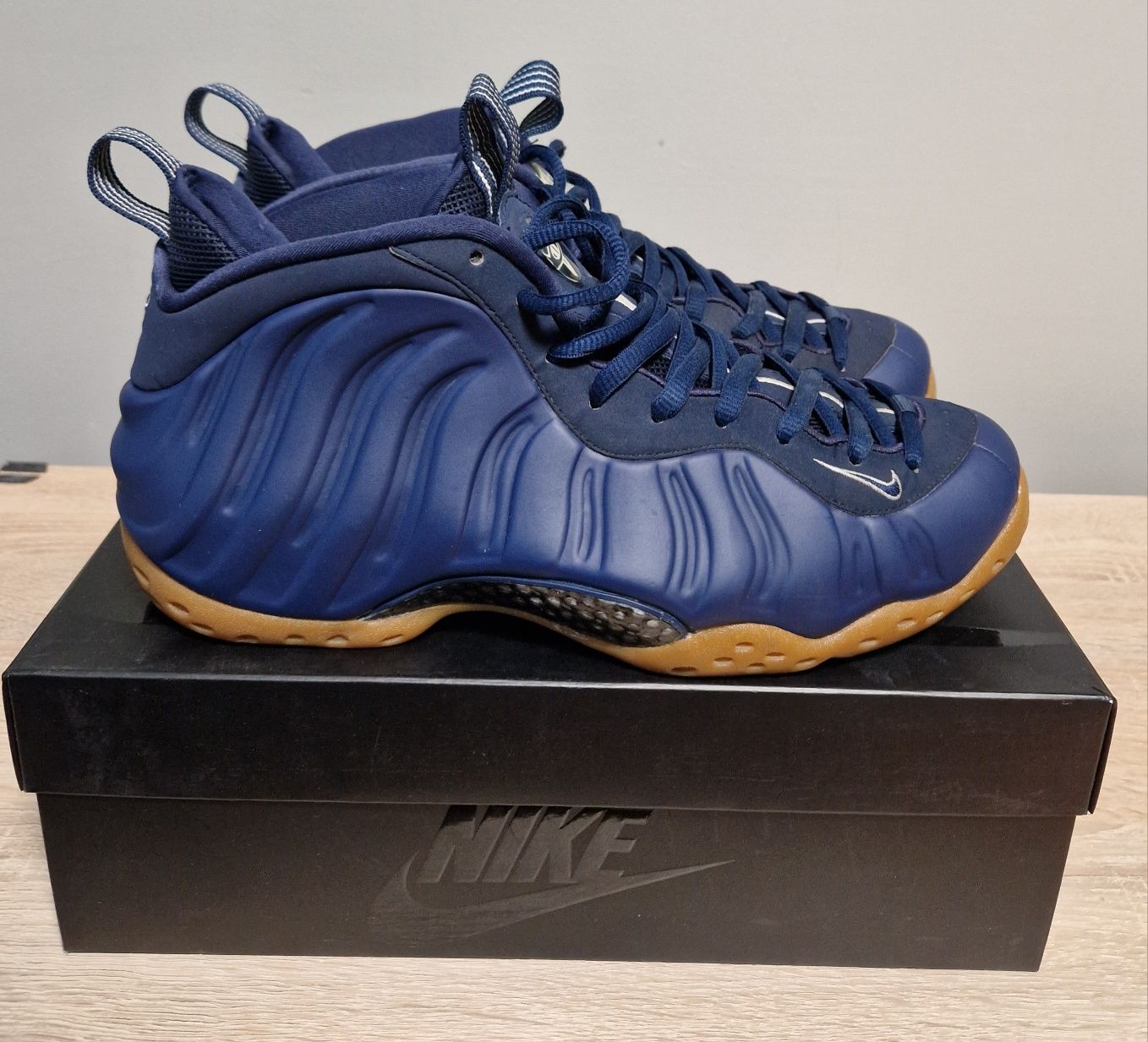 Кросівки NIKE AIR FOAMPOSITE ONE BLUE, розмір 10,5(28 см)