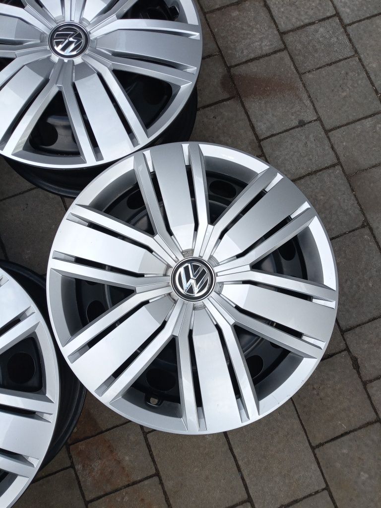 Felgi do VW, Skoda, Seat, Audi 5x112. J6. R16.Rt 48. +Kołpaki.