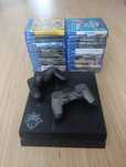 PlayStation 4 500gb+ dwa pady + 28gier