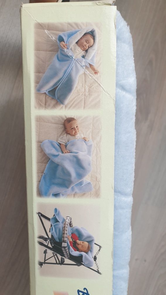Плед ковдра конверт для немовлят 80х90 см