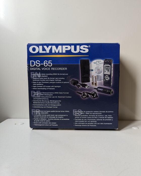 Цифровий рекордер Olympus DS-65 новий диктофон