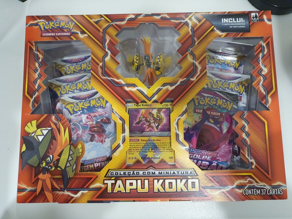 Cartas Pokemon - Tapu Koko Figure Collection Box