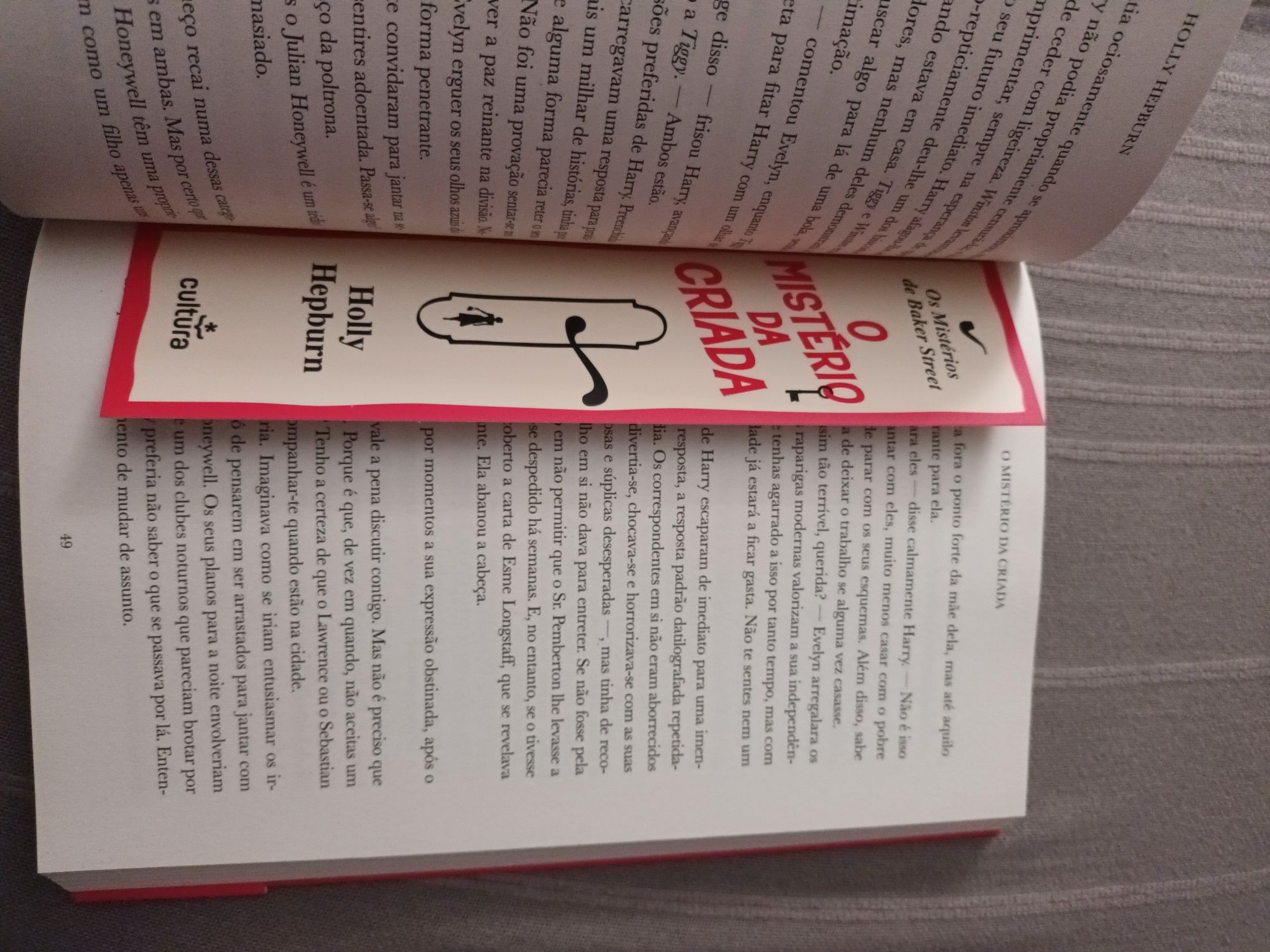Livro O mistério da criada